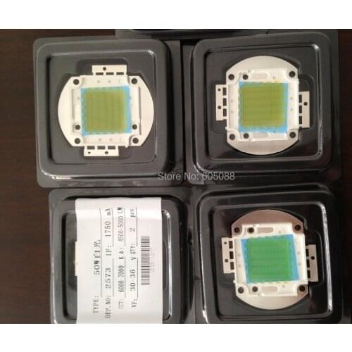 50w Epistar chips super flux led module diy lighting for led flood/tunnel/projecting lamp white 3000k 4000k 6000k 15000k 20000k