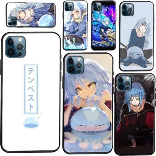 Rimuru Tempest Anime Silicone Case For iPhone 12 11 Pro Max 7 8 Plus SE 2020 12 Mini X XR XS Max Back Cover