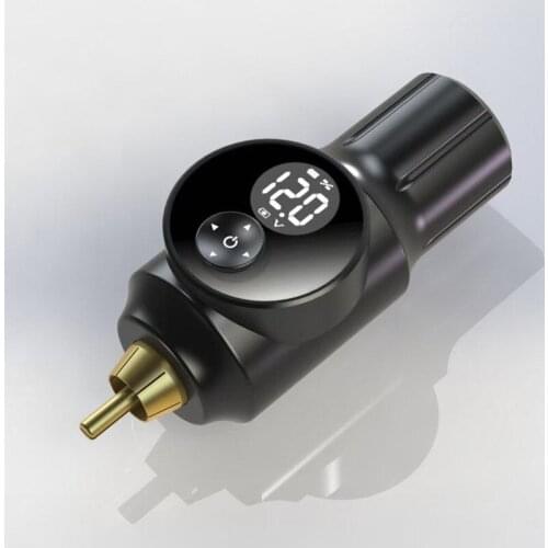 Wireless Mini Tattoo Power Supply RCA Connector For Tattoo Rotary Pen Makeup Machine Tattoo Supplies