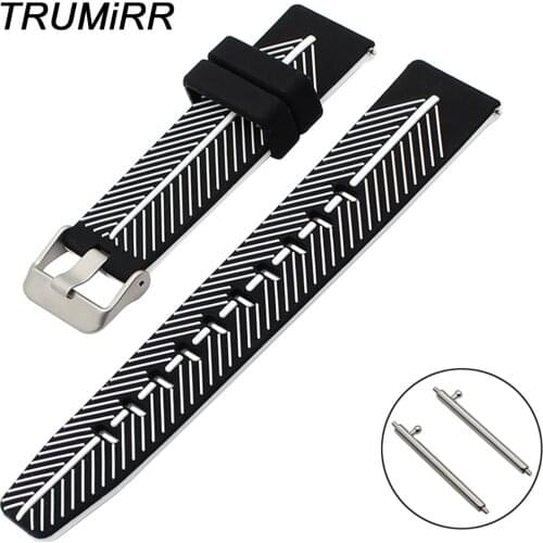 Quick Release Silicone Watchband for Luminox Tissot Longines Mido Rado Dual Color Rubber Watch Band Steel Buckle Strap 21mm 22mm