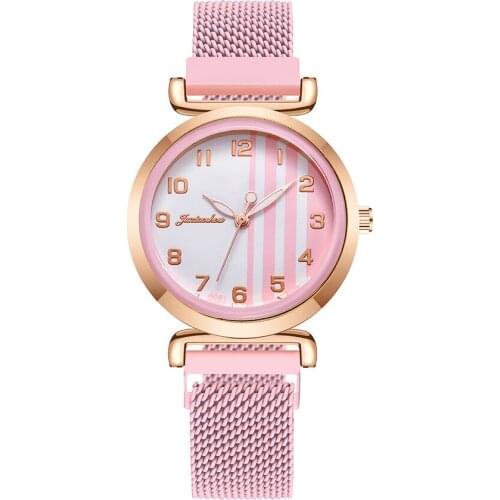 2020 New Women Fashion Watches Luxury Brand Woman Watch Rose Gold Magnet Mesh Ladies Clocks Girl Dress Gift Reloj Mujer Hodinky