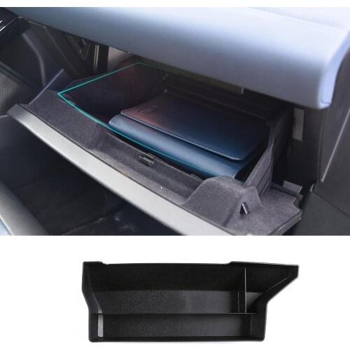 For Land Rover Range Rover Evoque L551 Discovery Sport L550 2019-20 ABS Car Co-Pilot Glove Storage Box Container Tray Organizer