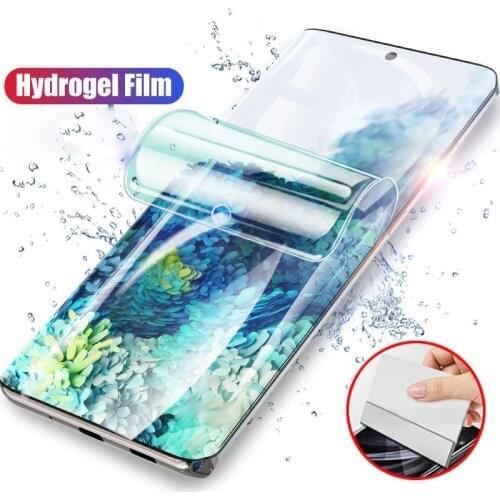 Hydrogel film for samsung note 20 ultra soft glass protection s 20 + galaxy s20 plus screen protector samsung s20 galaxy note20