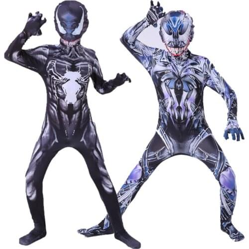 The Hew Venom tights cosplay costume adult spider 2 man tights children halloween diffuse cosplay clothes childrens venom cos