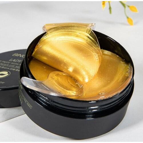 Golden Crystal Collagen Eyes Masks 60 Eye Patch Moisturizing Anti Aging Anti-Wrinkle Remove Dark Circles Eye Care TSLM1