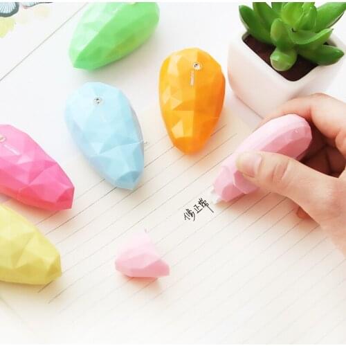 Mini Stone Corrective Tape 5mm White Tapes Correction Creative DIY Stationery For Gel Pen Writing Office School Supplies H6980
