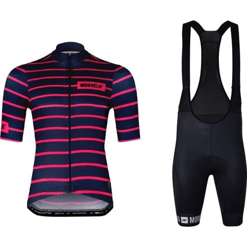 LASER Cut 2021 MORVELO M11 Mens Cycling Jersey Short Sleeve Bicycle Clothing With Bib Shorts Ropa Ciclismo