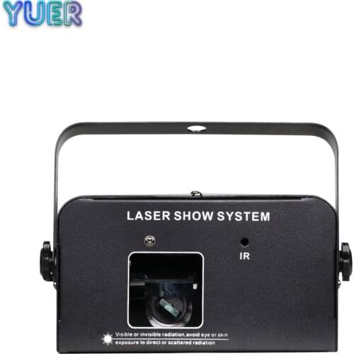 RGB 3IN1Full Color Animation Laser Light Projector DMX512 Control Beam Scanner Light DJ Disco Paety Bar Stage Effect Lighting