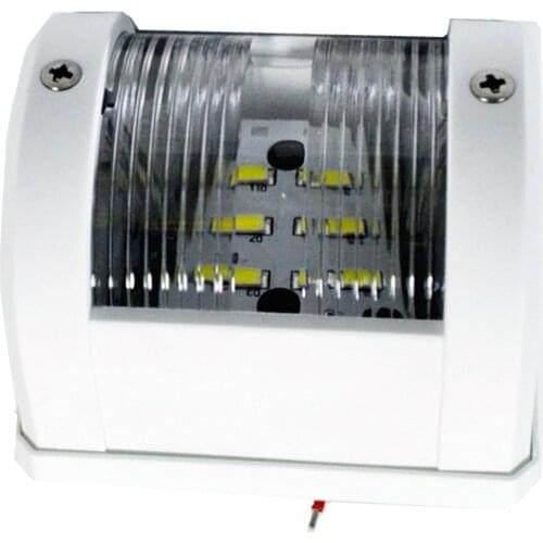 Marine Boat White Stern LED Navigation Light 2 Nautical Miles 12V 2NM