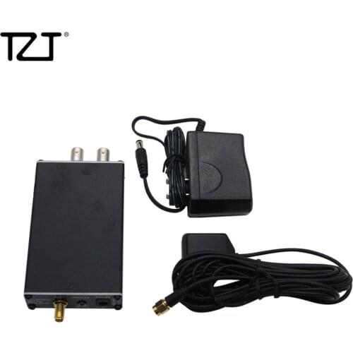 TZT PLL-GPSDO GPS Tame Disciplined Clock Sine Wave GPS Receiver 10M 1PPS Black Panel