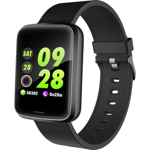 H19 smartwatch 1.3 large color screen heart rate and blood pressure health monitoring waterproof smart bracelet