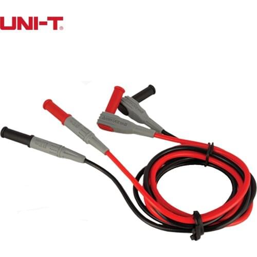 UNI-T UT-L09 Double Head Connection Wire Double Insulated Banana Plug Digital Multimeter Universal Probe Test Lead Pin