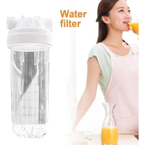 10 Inch Thicken Tap Water Purifier Transparent Water Filter Bottle Parts Home Purifier Bathroom Accessories