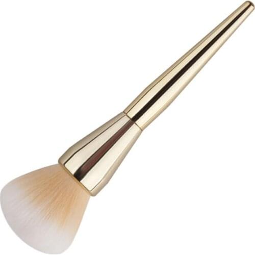 Large size Powder Brush Makeup Brushes Blush Foundation Round Make Up Large Cosmetics Aluminum Brushes Soft Face Makeup 120pcs