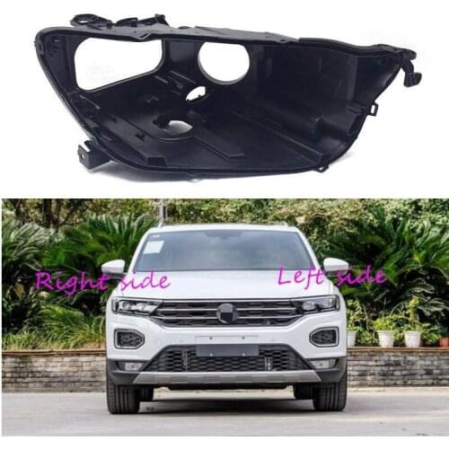 Headlight Base for Volkswagen VW T-Roc 2018 2019 2020 LED Headlamp House Car Rear Base Front Auto Headlight Back House