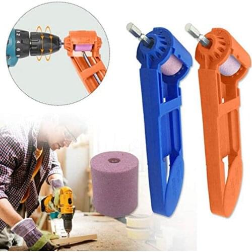 Dropshipping Portable Drill Bit Sharpener Corundum Grinding Wheel 2-12.5mm for Grinder Tools for Drill Sharpener Power Tool