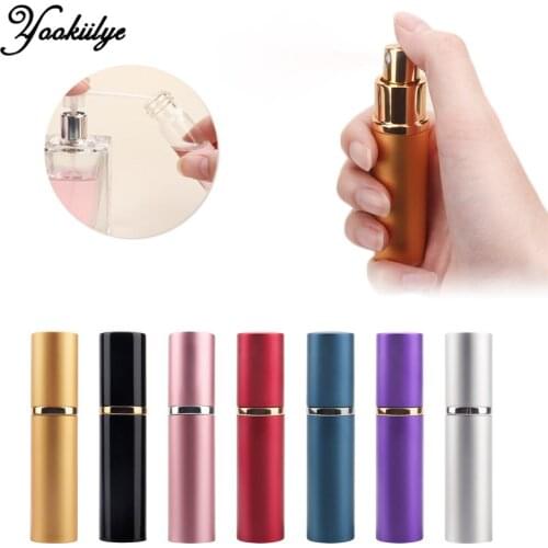 10ml Portable Refillable Perfume Bottle With Spray Scent Pump Mini Empty Cosmetic Containers Spray Atomizer Bottle For Travel