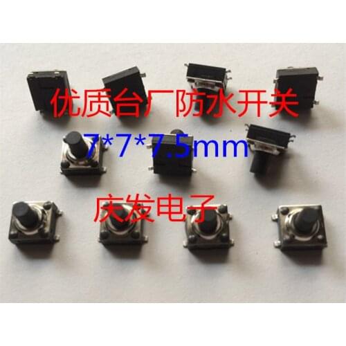 Quality Factory Waterproof Switch Touch Switch 7*7*7.5mm Patch 4 Feet Brand New Original Spot