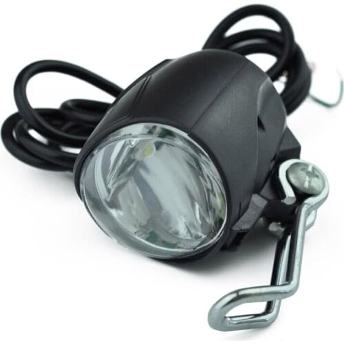 Classic Streamlined Electric Scooter Headlight High Bright LED Bikes Head Light