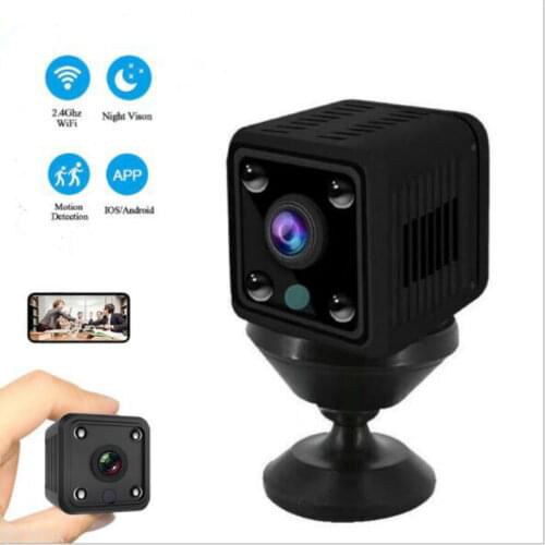 Mini Camera Wifi 1080P HD Camcorder Chargeable Wireless Night Vision Motion Detection Voice Reception Home Security Small Cam