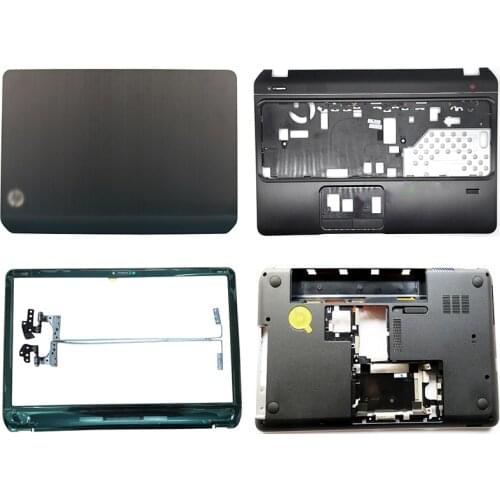New For HP Pavilion DV6 DV6-7000 DV6-7100 DV6-7200 Laptop LCD Back Cover/Front Bezel/Hinges/Palmrest/BottomCase Black 682047-001