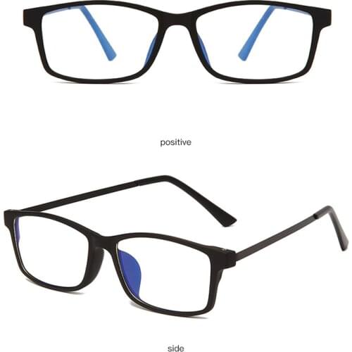 Blue Light Blocking Glasses Retro Rectangle Frame Eyewear Women Men Optical Spectacles Anti-blue Rays Computer Gaming Eyewear TR