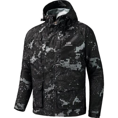Bassdash Walker Breathable Waterproof Fishing Hunting Wading Jackets with Silent Outer Fabric for Men Women in 7 Sizes 2 Colors