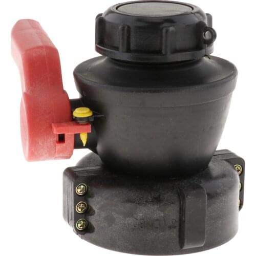 Plastic IBC Tank Adapter Water Tank Connector 100mm Garden Hose Faucet IBC Tank Adapter Fitting Replacement Garden Connector