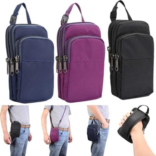Multifunctional waist bag Phone Bags for iPhone XS MAX XR Belt Pouch Holster Bag Pocket Universal Outdoor Case For huawei P30pro