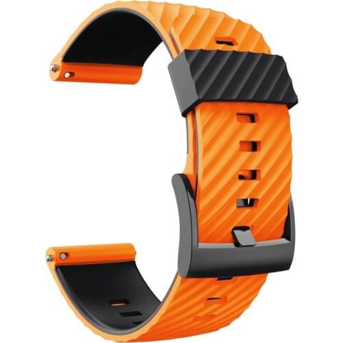 For suunto- 7/9/Baro/D5 diving soft Silicone Smart Watch Wristband Accessory X7JB