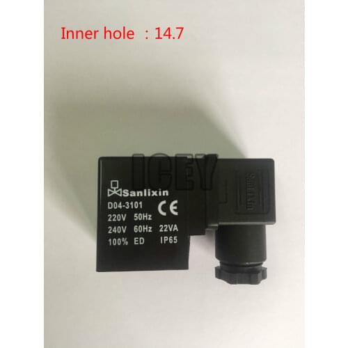 SLP1DF02V3H35 SLP-35B Sanlixin Solenoid valve coil D04-3101 06