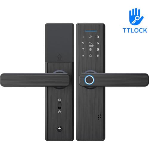 TTLock APP Remote Control Intelligent Fingerprint Lock support password IC card mechanical key