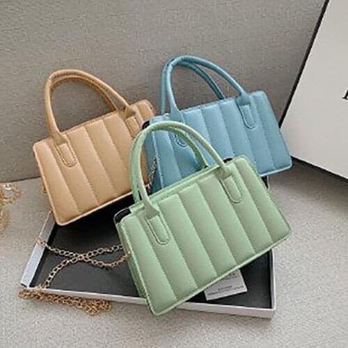 Female Bag Spring New Korean Version Chain Small Square Shoulder Messenger Bag 6118