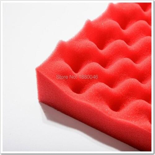 2pcs Big size 2*1M Red Egg acoustic foam acoustic panels acoustic foam acoustic foam for soundproofing Total 8 Square meters