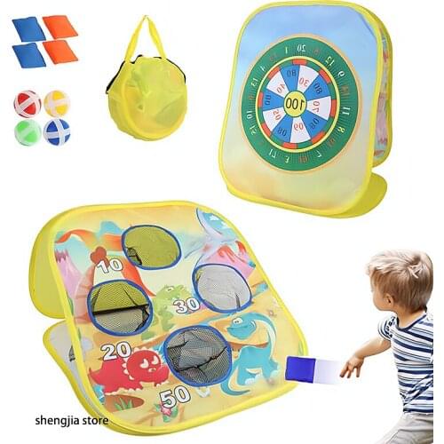 Bean Sand Bag Sticky Ball Catch Dart Board Toss Game Target Thow Kidergarden Children Playground Outdoor Sport Toy Toys Games
