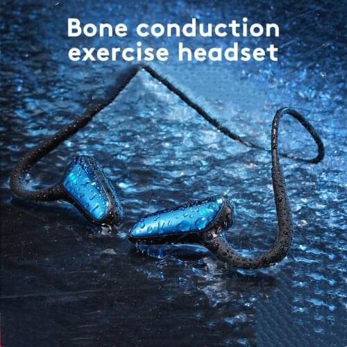 Bone Conduction Concept Headphones Bluetooth Wireless Stereo Earphone Hands-free With Microphone Sports Headset For Running