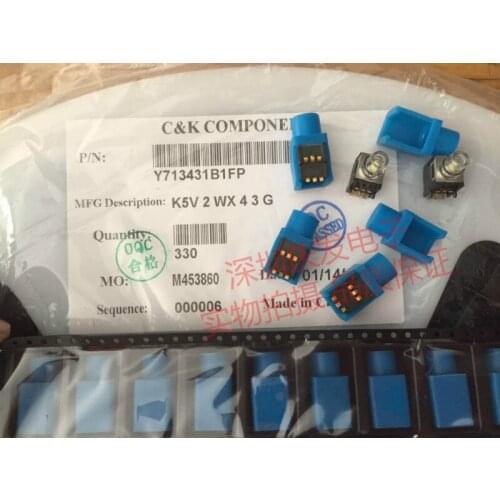 Original new 100% K5V2WX43G tactile switch tactile lamp LED lamp white patch foot