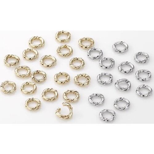 Alloy copper material 50pcs/lot round shape handmade charms diy jewelry earring/necklace/bracelet pendant accessory