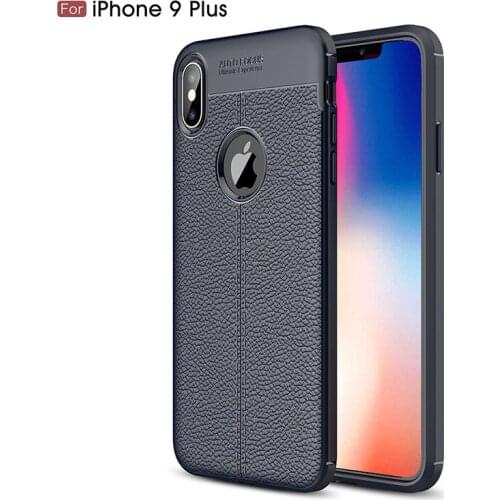 Slim Fit Ultra Thin Carbon Fiber Case for Iphone XS Max Leather PU Soft TPU Silicone Rubber Bumper Shockproof Phone Back Cover