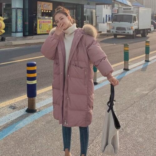Womens Winter Jacket Korean Style Long Parka Woman Coats Female Jackets Cotton Jacket Womens Clothing Chamarras De Mujer WPY950