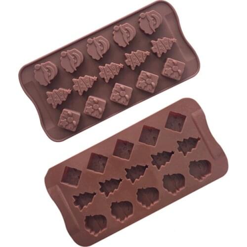 15 Cavity Chocolate Mould, Ice Tray, Silicone Cake Mould, Baking Mould, Sugar Mould