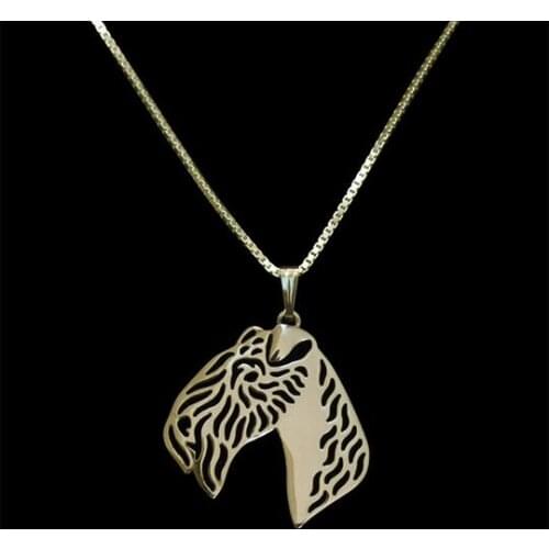 Fashion Unique Handmade Lakeland Terrier pendant choker Necklace for women girls Dog Jewelry Pet Lovers Gift