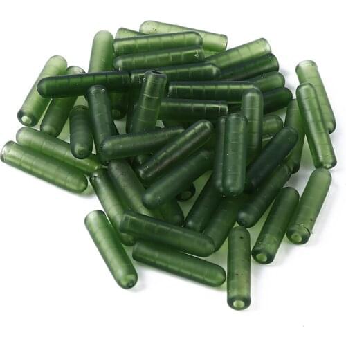 50PCS/Set Multi-function Convenient Fishing Accessories PE Material DIY Long Cap Sleeve Fishing Supplies