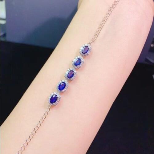 QTT Simple Bracelet For Women Wedding Jewelry Oval Cubic Zirconia 925 Sterling Silver Classic Jewelry Anniversary Gift 2021