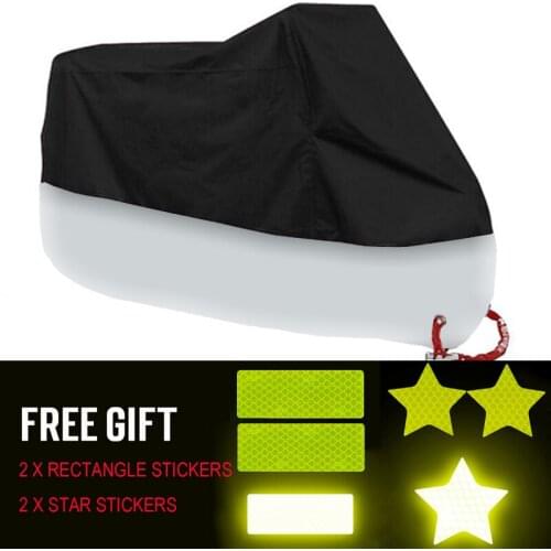 Motorcycle Rain Cover Anti-UV Dust Proof rain Coat Motor Bike Scooter Protector Covering Rain Cover