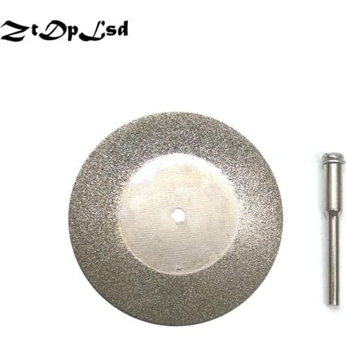 ZtDpLsd 1Pc 50mm Carbon Steel Circular Diamond Wheel Cutting Disc Saw Blade for Dremel Accessories Rotary Electric Abrasive Tool