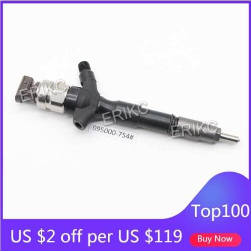 ERIKC 7540 0950007540 Fuel Dispenser Injector 095000-7540 Common Rail Injection 23670-30281 for Denso Accessories