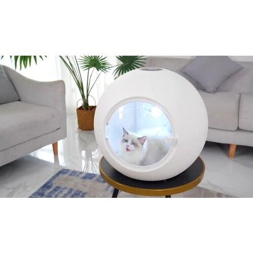 Top sales circular design pet dryer box cat brand new smart screen control pet hair dryer machine