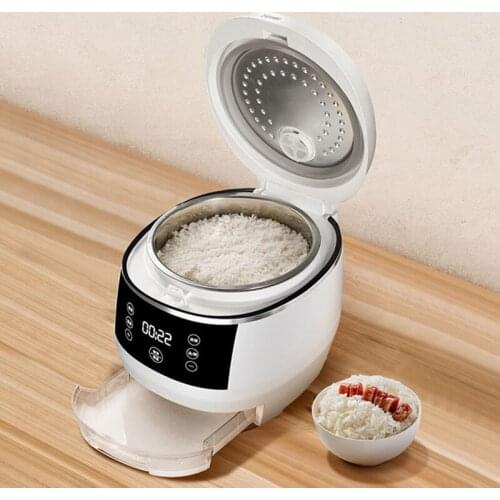 Multi-Function Electric Rice Cooker Desugared Mini Rice Cooking Machine for 2-3 People 901W 220V with Automatic Power Off