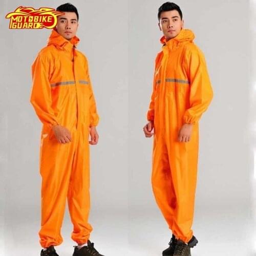 Fashion Motorbike Conjoined Raincoat Motorcycle Raincoat Motocross Overalls unisex Fission Rain Suits Clothing